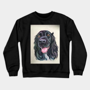 Black Cocker Spaniel Crewneck Sweatshirt